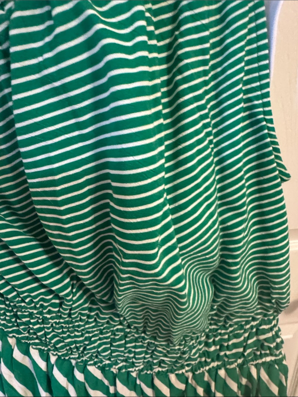 NWOT Landsend one shoulder stripped dress - Picture 9 of 12